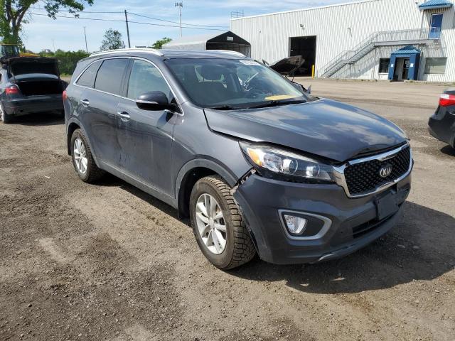 5XYPG4A30HG198448 - 2017 KIA SORENTO LX CHARCOAL photo 4