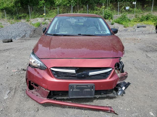 4S3GTAB64L3729747 - 2020 SUBARU IMPREZA BURGUNDY photo 5