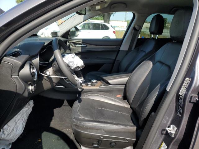 ZASFAKBN9J7B60115 - 2018 ALFA ROMEO STELVIO TI GRAY photo 7