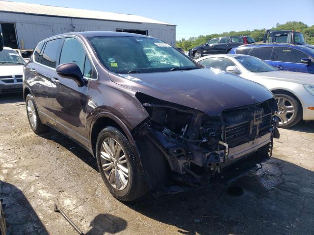 LRBFXASA5HD023598 - 2017 BUICK ENVISION PREFERRED PURPLE photo 4