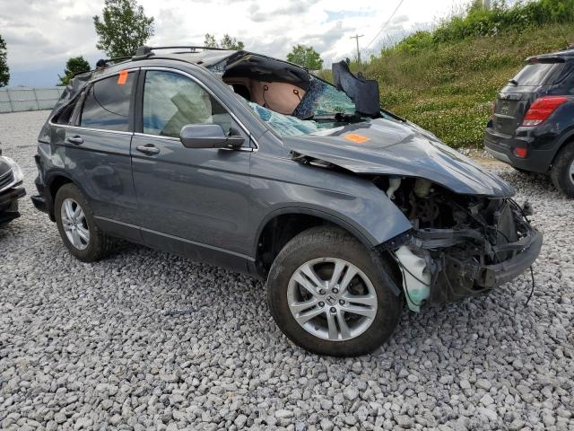 5J6RE4H70BL027325 - 2011 HONDA CR-V EXL GRAY photo 4