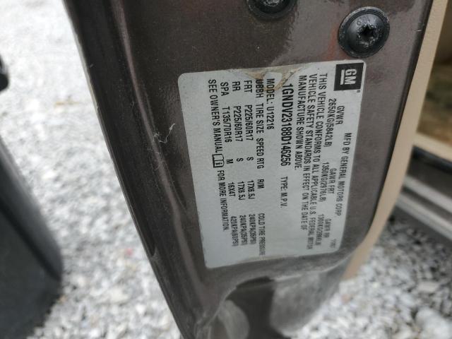 1GNDV23188D146256 - 2008 CHEVROLET UPLANDER LS 棕色 照片 13