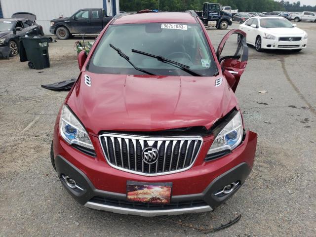 KL4CJBSB7FB270421 - 2015 BUICK ENCORE CONVENIENCE 红色 照片 5