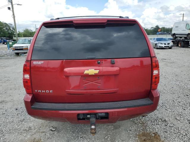 1GNSCAE03DR180405 - 2013 CHEVROLET TAHOE C1500  LS RED photo 6