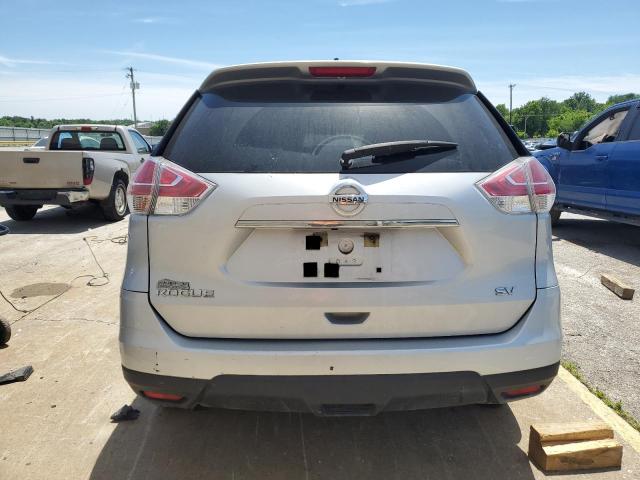 KNMAT2MT4GP712704 - 2016 NISSAN ROGUE S GRAY photo 6