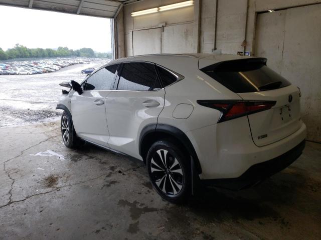 JTJSARDZ0M2247545 - 2021 LEXUS NX 300 BASE Biały zdjęcie 2