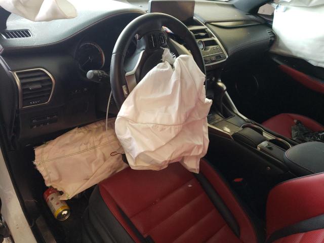 JTJSARDZ0M2247545 - 2021 LEXUS NX 300 BASE Biały zdjęcie 8