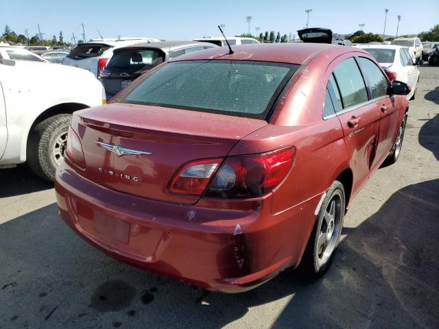 1C3LC46K87N558829 - 2007 CHRYSLER SEBRING BURGUNDY photo 3