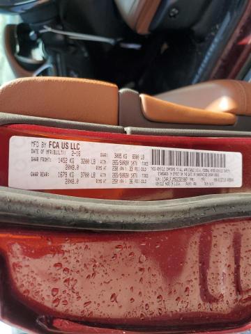 1C4RJFJM5GC321887 - 2016 JEEP GRAND CHER SUMMIT მუქწითელი ფოტო 13