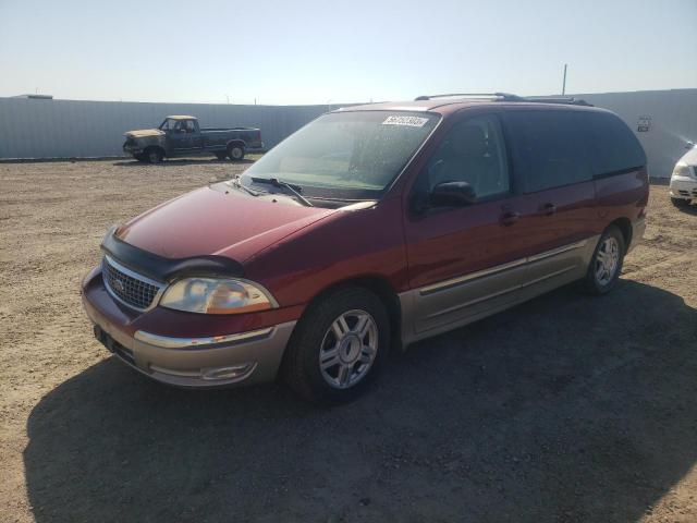 2FMZA53452BA89285 - 2002 FORD WINDSTAR SEL RED photo 1