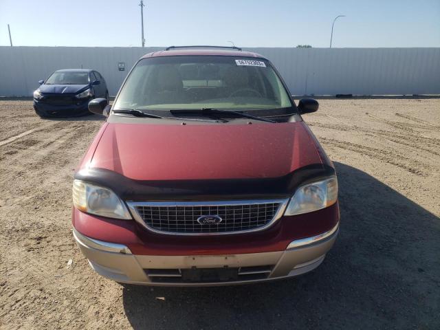 2FMZA53452BA89285 - 2002 FORD WINDSTAR SEL RED photo 5