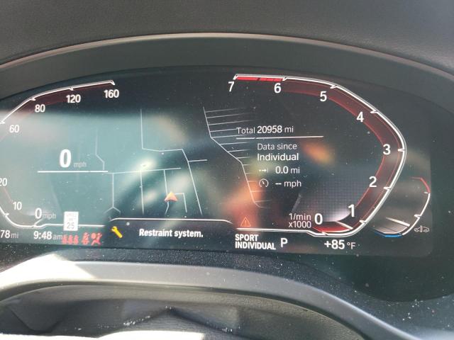 5UX43DP09P9N75322 - 2023 BMW X3 SDRIVE2 SDRIVE30I WHITE photo 9