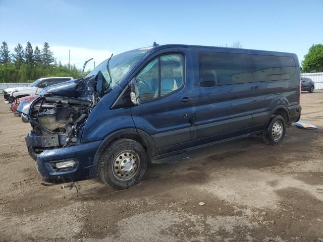 1FBAX9YG0LKA99230 - 2020 FORD TRANSIT T-350 BLUE photo 1