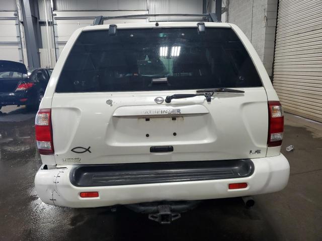 JN8DR09XX4W802862 - 2004 NISSAN PATHFINDER LE WHITE photo 6