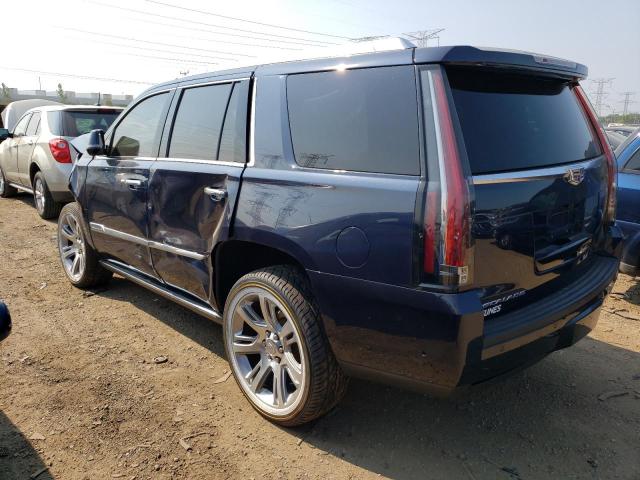 1GYS4CKJ5JR103779 - 2018 CADILLAC ESCALADE PREMIUM LUXURY BLUE photo 2