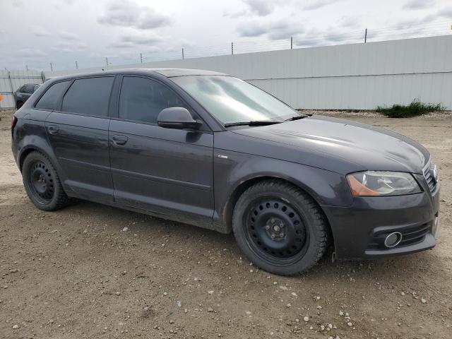 WAUKF68PX9A022376 - 2009 AUDI A3 2.0T QUATTRO GRAY photo 4