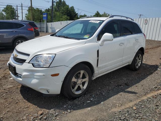 3GNAL3EK2ES520120 - 2014 CHEVROLET CAPTIVA LT WHITE photo 1