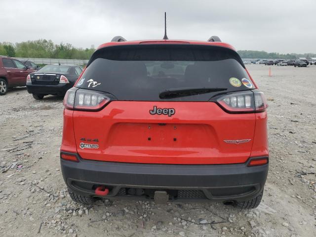 1C4PJMBX5KD130901 - 2019 JEEP CHEROKEE TRAILHAWK RED photo 6