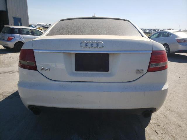 WAUDG74F96N029106 - 2006 AUDI A6 3.2 QUATTRO WHITE photo 6