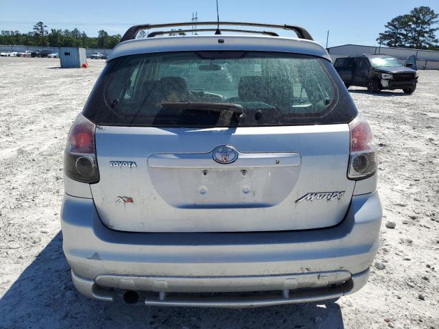 2T1KR32E56C590025 - 2006 TOYOTA COROLLA MA XR SILVER photo 6