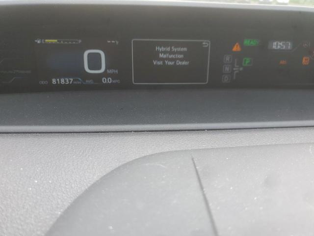 JTDKARFP5H3038090 - 2017 TOYOTA PRIUS PRIM 银色 照片 9