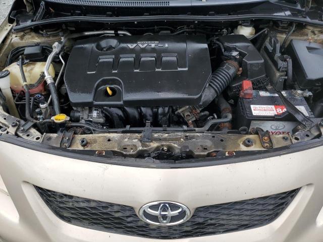 2T1BU4EE0AC363706 - 2010 TOYOTA COROLLA BASE BROWN photo 11