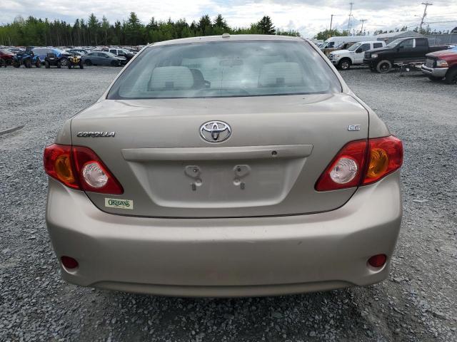 2T1BU4EE0AC363706 - 2010 TOYOTA COROLLA BASE BROWN photo 6