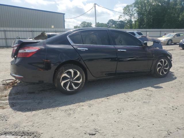 1HGCR2F83HA248939 - 2017 HONDA ACCORD EXL BLACK photo 3