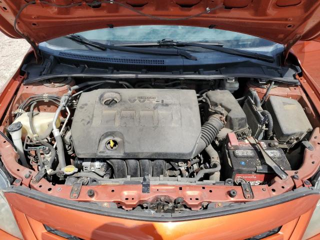 2T1BU4EE5DC068816 - 2013 TOYOTA COROLLA BASE 橙色 照片 11