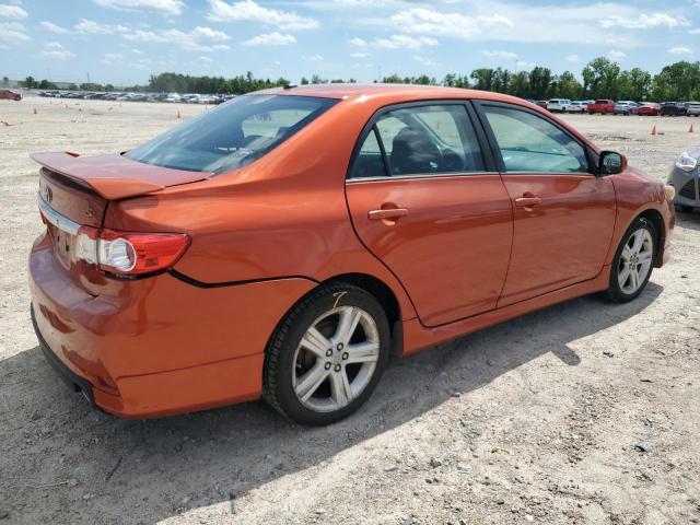 2T1BU4EE5DC068816 - 2013 TOYOTA COROLLA BASE 橙色 照片 3