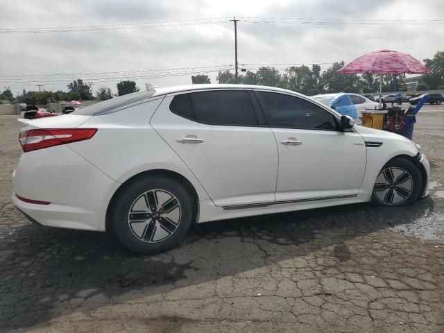 KNAGM4AD7D5053554 - 2013 KIA OPTIMA HYBRID WHITE photo 3