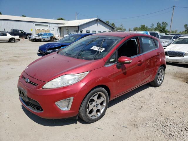 3FADP4FJ0BM100772 - 2011 FORD FIESTA SES RED photo 1