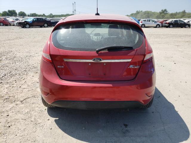 3FADP4FJ0BM100772 - 2011 FORD FIESTA SES RED photo 6