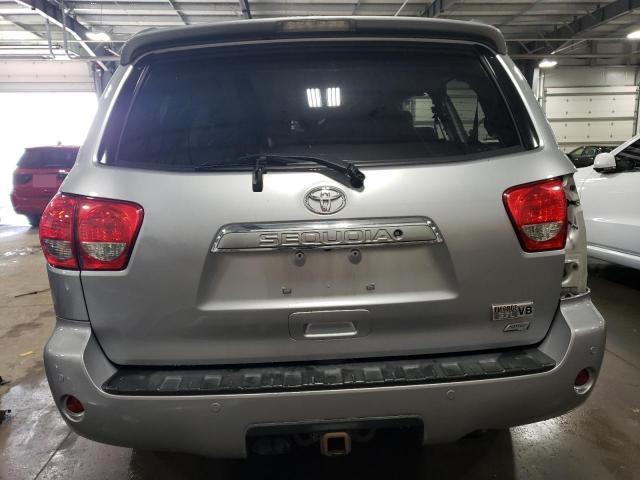 5TDDW5G12BS049213 - 2011 TOYOTA SEQUOIA PLATINUM SILVER photo 6