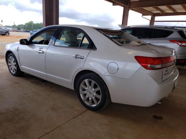 3LNHL2GCXAR634760 - 2010 LINCOLN MKZ WHITE photo 2