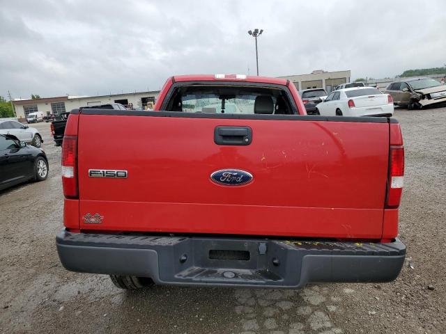 1FTRF12248KE88993 - 2008 FORD F150 RED photo 10