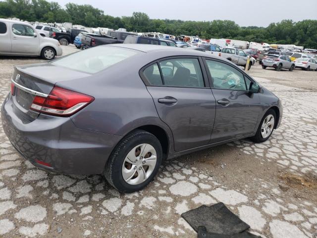 2HGFB2F59FH539628 - 2015 HONDA CIVIC LX GRAY photo 3