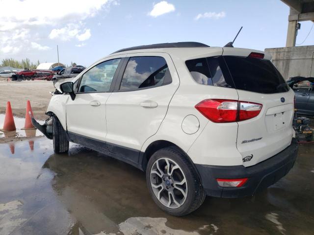 MAJ3P1TE5JC239586 - 2018 FORD ECOSPORT SE WHITE photo 2