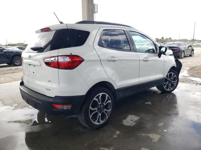 MAJ3P1TE5JC239586 - 2018 FORD ECOSPORT SE WHITE photo 3