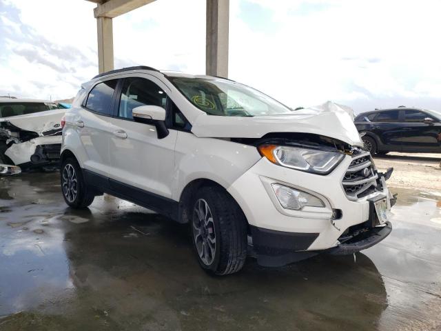 MAJ3P1TE5JC239586 - 2018 FORD ECOSPORT SE WHITE photo 4