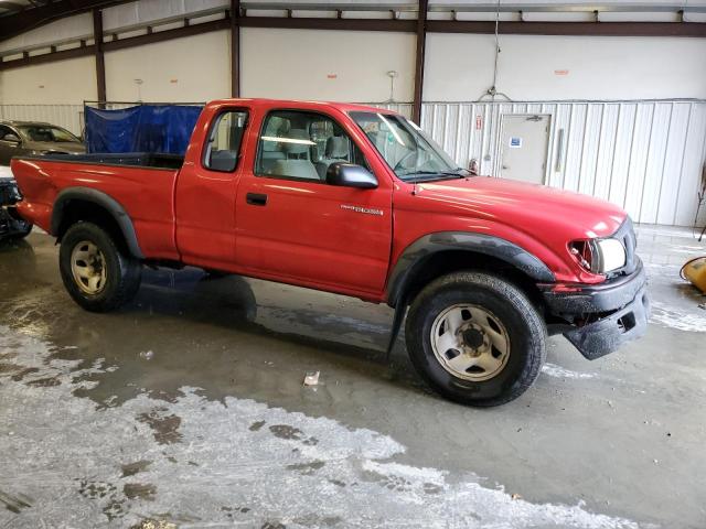 5TESM92N64Z369736 - 2004 TOYOTA TACOMA XTRACAB PRERUNNER RED photo 4