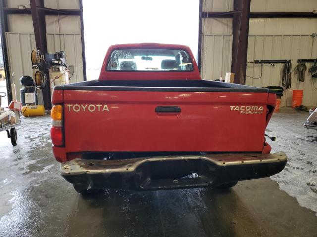 5TESM92N64Z369736 - 2004 TOYOTA TACOMA XTRACAB PRERUNNER RED photo 6