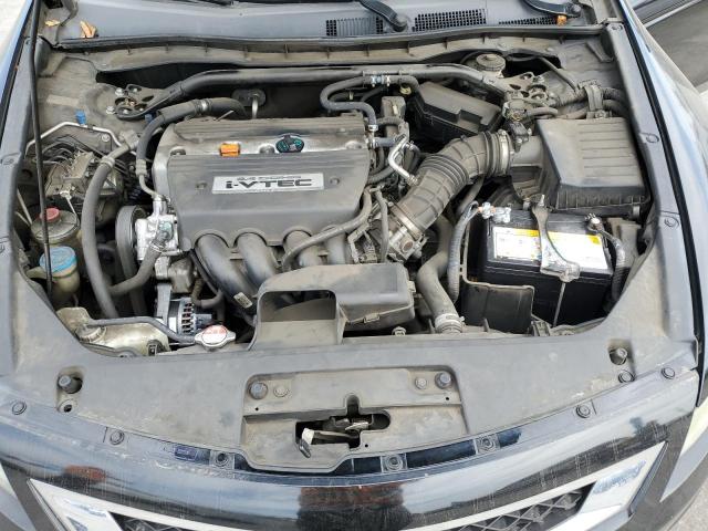 1HGCS12848A008285 - 2008 HONDA ACCORD EXL BLACK photo 11