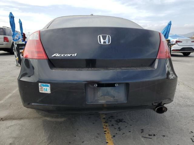 1HGCS12848A008285 - 2008 HONDA ACCORD EXL BLACK photo 6