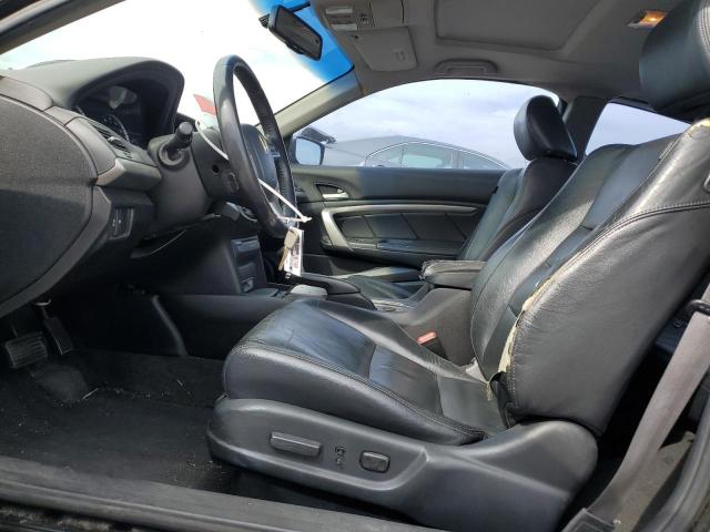 1HGCS12848A008285 - 2008 HONDA ACCORD EXL BLACK photo 7