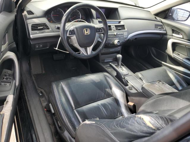 1HGCS12848A008285 - 2008 HONDA ACCORD EXL BLACK photo 8