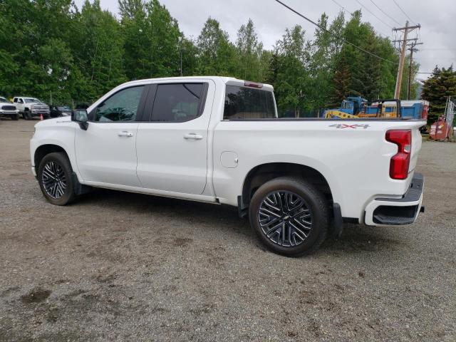 1GCUYEED0KZ175687 - 2019 CHEVROLET SILVERADO K1500 RST WHITE photo 2