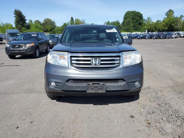 5FNYF4H56DB009804 - 2013 HONDA PILOT EXL GRAY photo 5