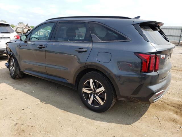 5XYRL4LC3NG155171 - 2022 KIA SORENTO S GRAY photo 2