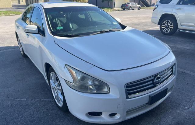 1N4AA5AP4DC817024 - 2013 NISSAN MAXIMA S أبيض صورة 1